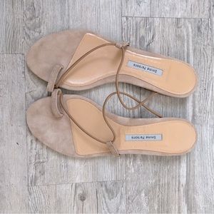 Beige Emma parsons suede flats